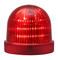 Folyamatosan világító/villogó LED jelzőfény, Ø 60 mm, Vörös, 230–240 V AC, UDC