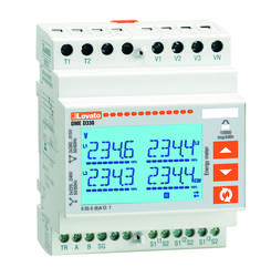 Digitális energiamérő, 3 fázisú, N-nel vagy anélkül, RS485