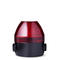 LED-es stroboszkóp jelzőfény, Vörös, 230–240 V AC, NFS