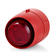 LED-es akusztikus riasztó, Piros ház, Vörös, 24 V DC, CS2