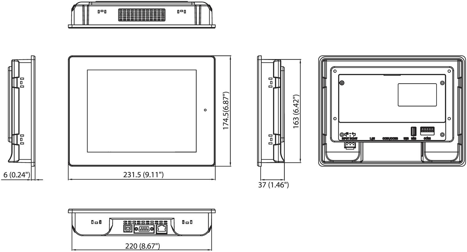 advantech_webop_2080t_dimension.eps