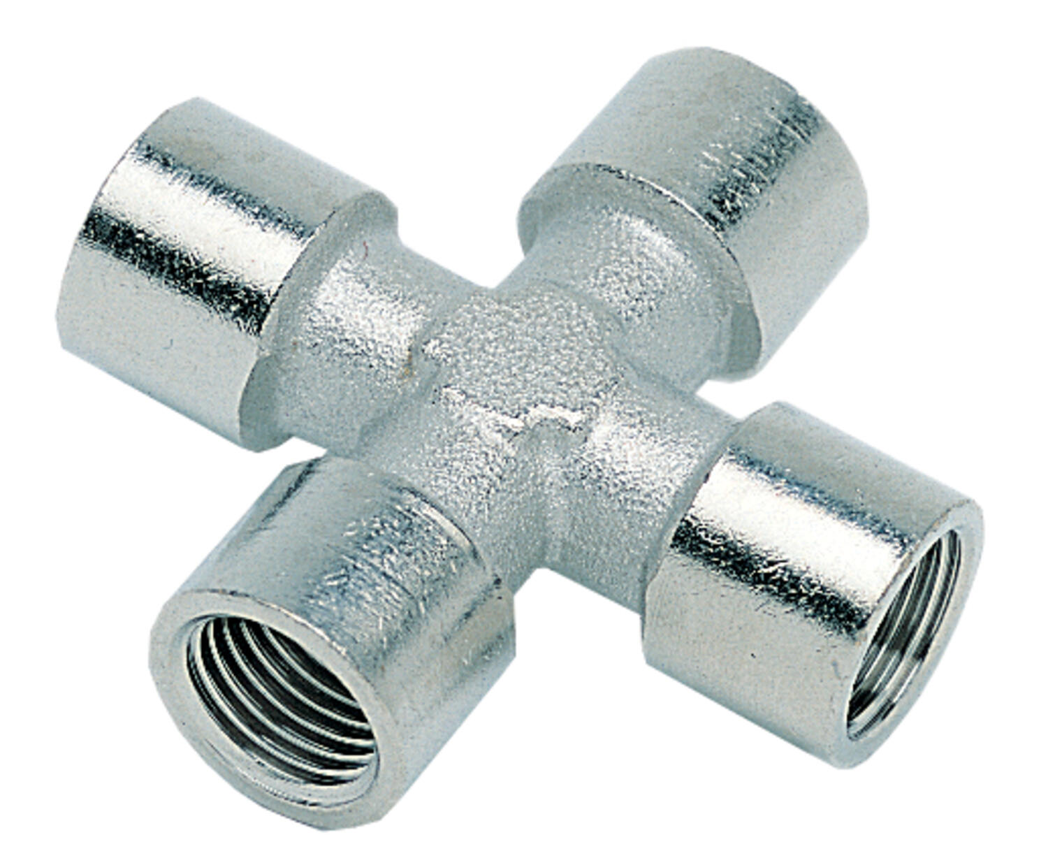 Cross tubing, internal tap