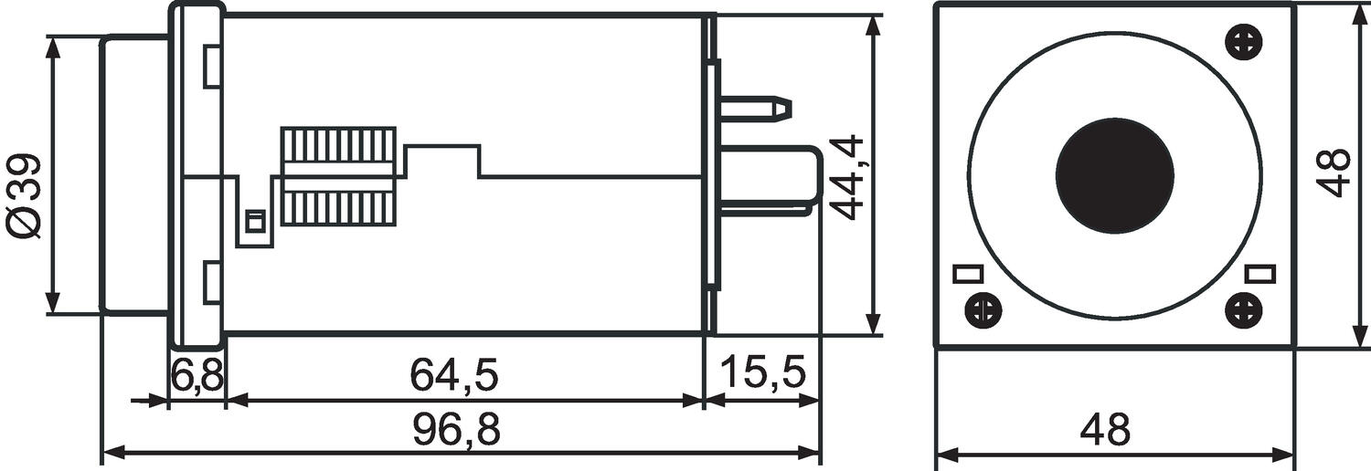 Dimension; GARU/GAXR2U