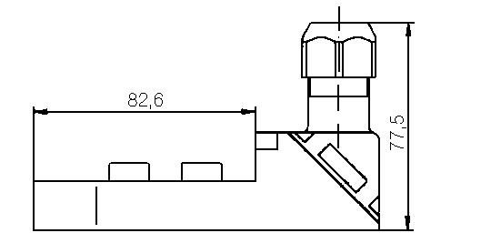 Dimension 2 Plinth connection 4 port