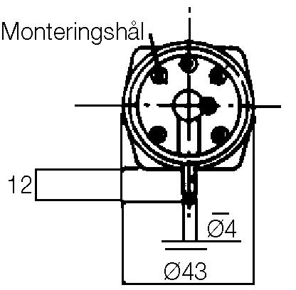 Dimensions. Model 6721/6731. Image 1.