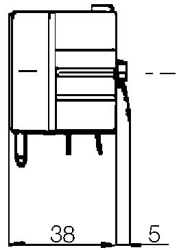 Dimensions. Model 6721/6731. Image 2.