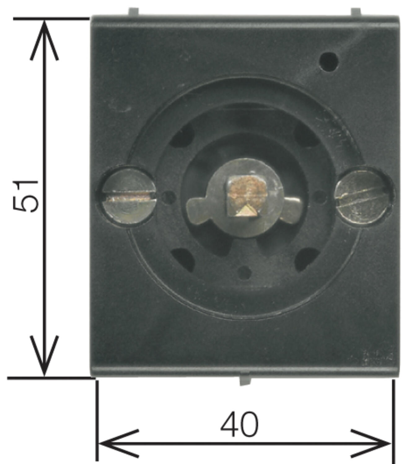 Dimensions for PR12 with single mount