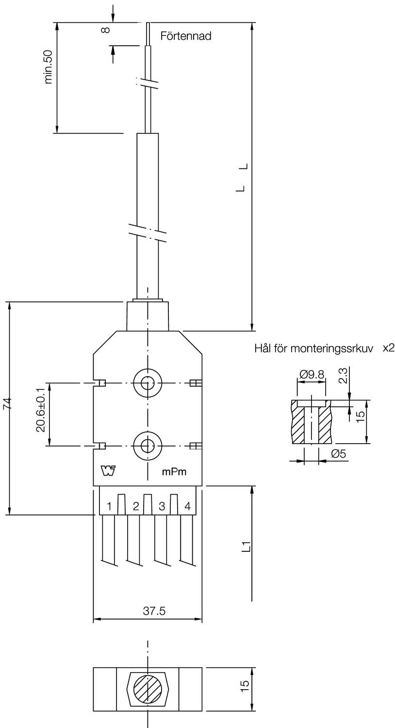 DIN-shiver/Mini-shiver, size 2