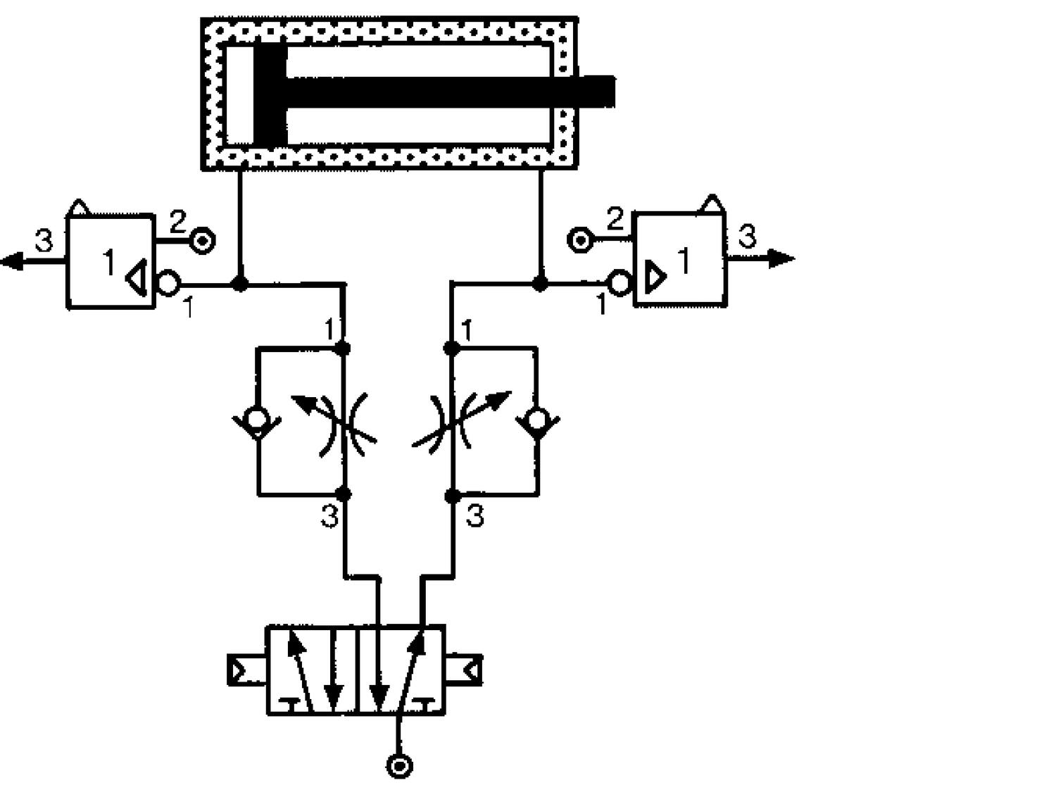 Drawing of pressure decay sensor with flow restrictor