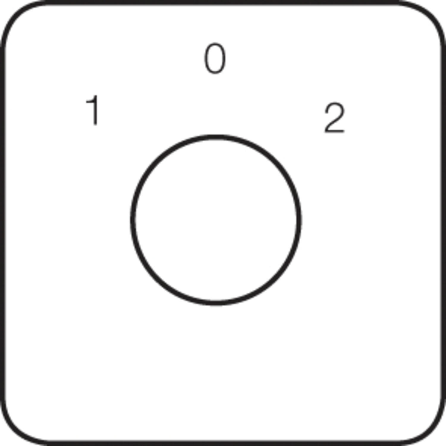 Drawing of sign for impulse circuit closer PR12