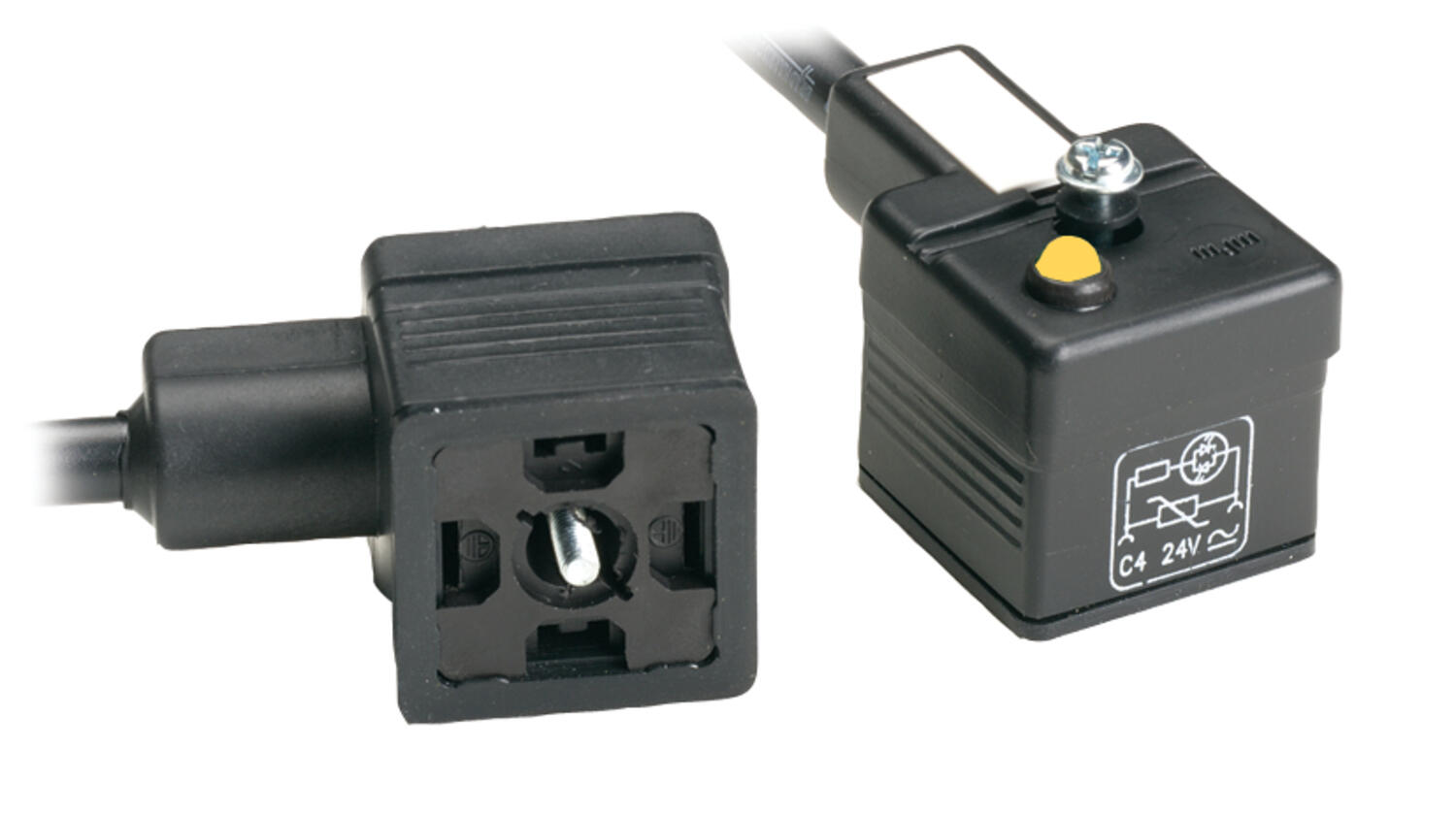 Embedded cable - Wide contact with integrated gaskage and screw, photo