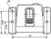 Fittings Multiphotocell with small buildingdeep