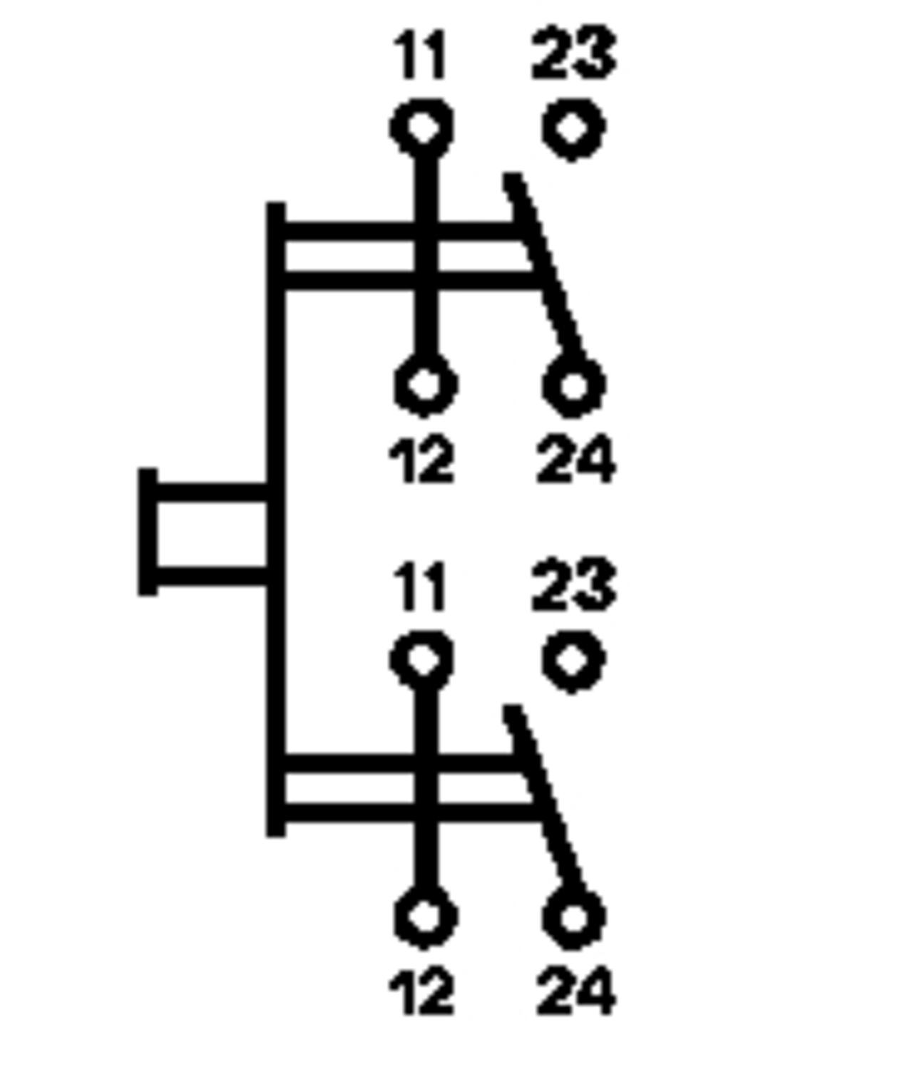 Function foot pedal F1U2UNS.