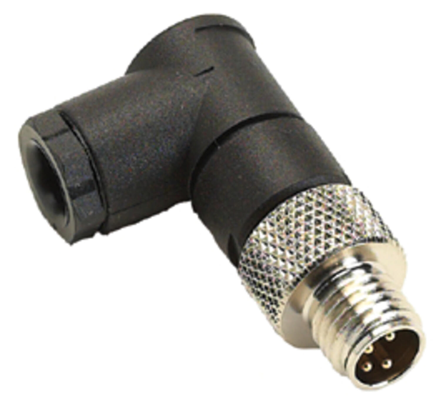 M8 without cable angled male