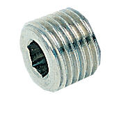 Plug, external conic tap