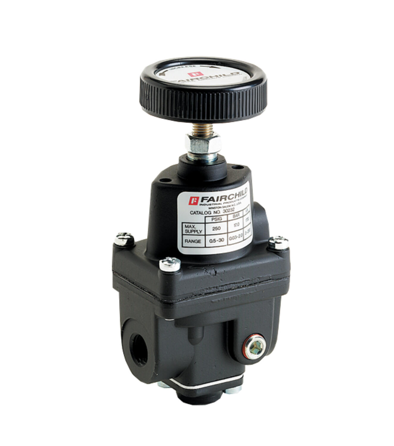 Pneumatic pressure regulators series 30 compact