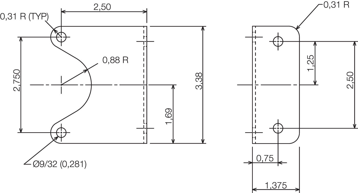 Precision controller series 100 high flux, mouting socket