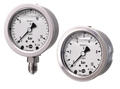 Pressure gauge, acidproof, Ø63 mm, glycerin damped