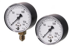 Pressure gauge, for low preassures  Ø63 och Ø100 mm