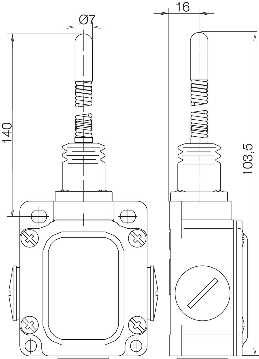 SN2-SU1 FF, size