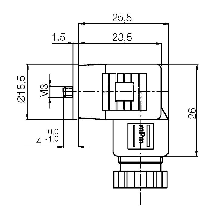Standard contact Mikro, size 1