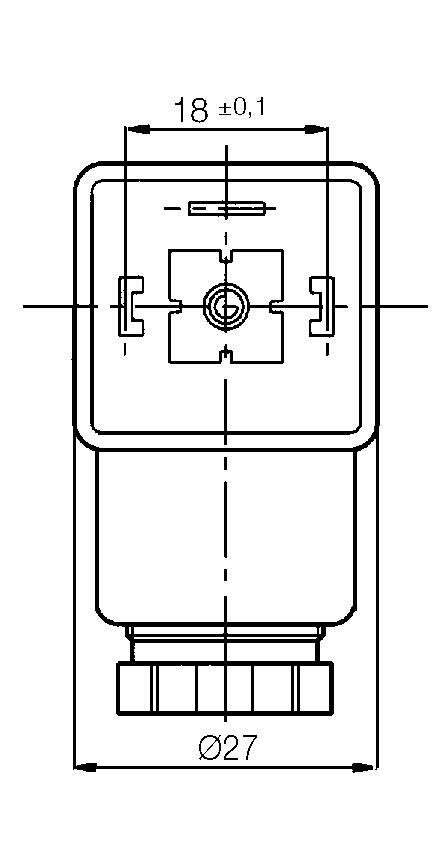 Standard contact Wide, size 2