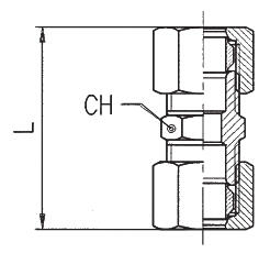 Straight connection, splice