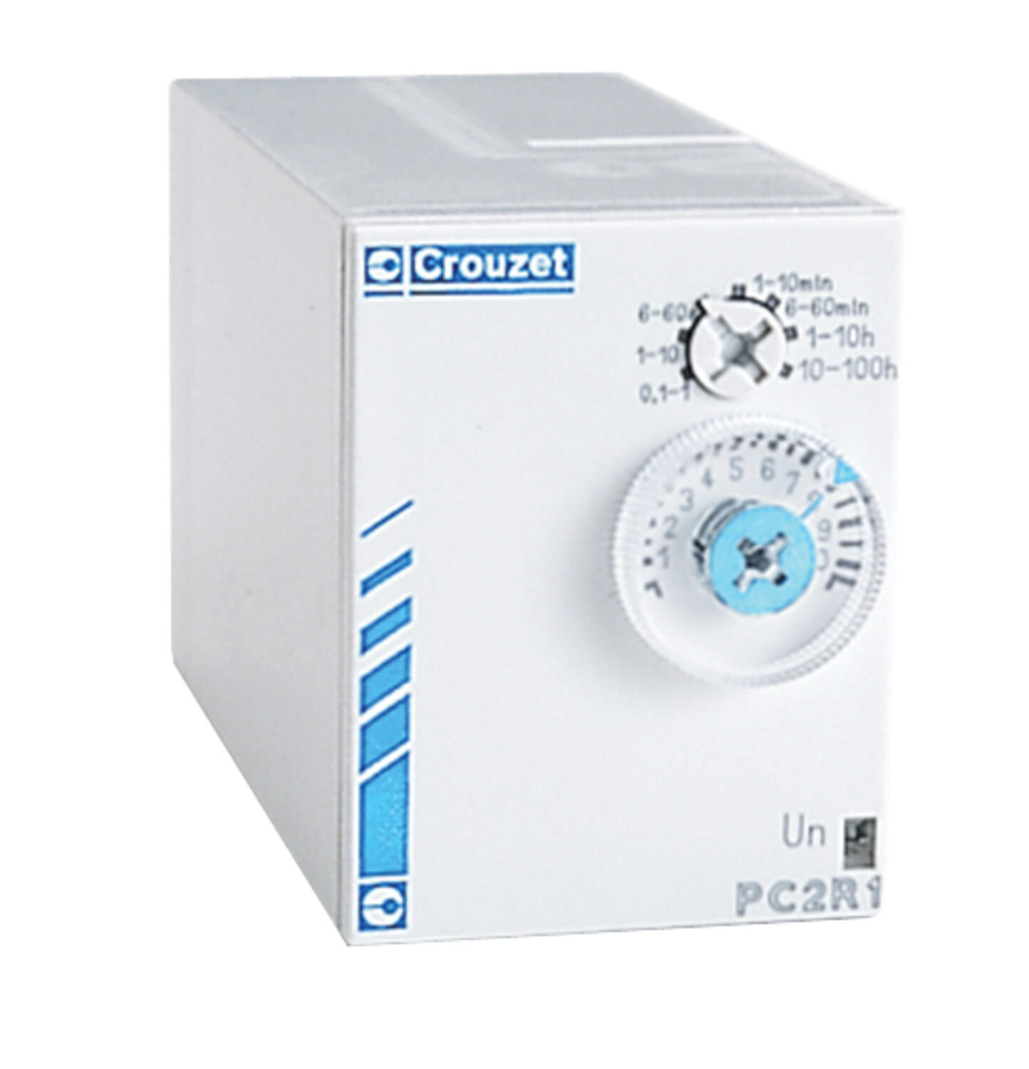 Timerelay for 11-pins socket, 2 pole