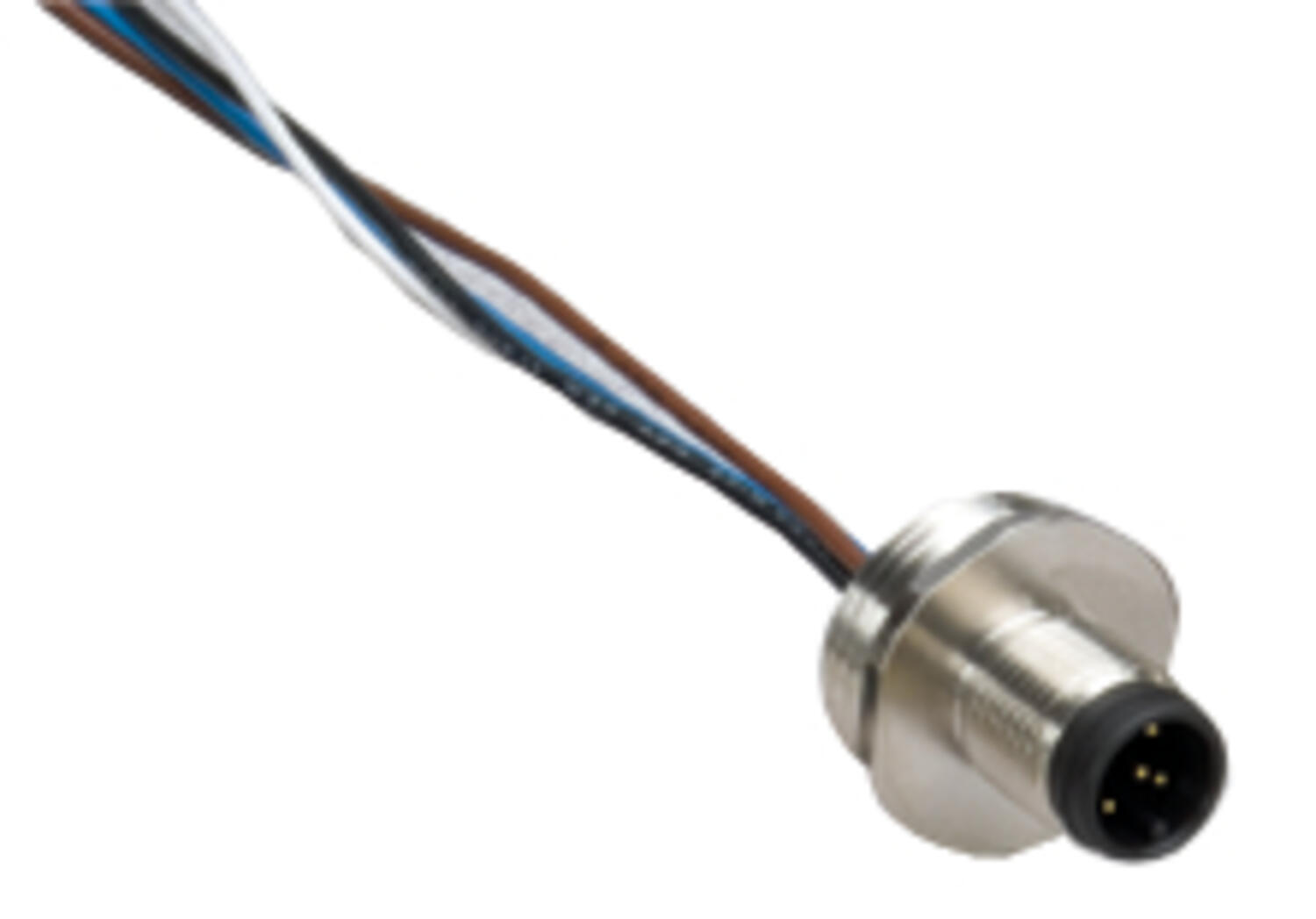 Ultra-Lock M12 panelcontact male